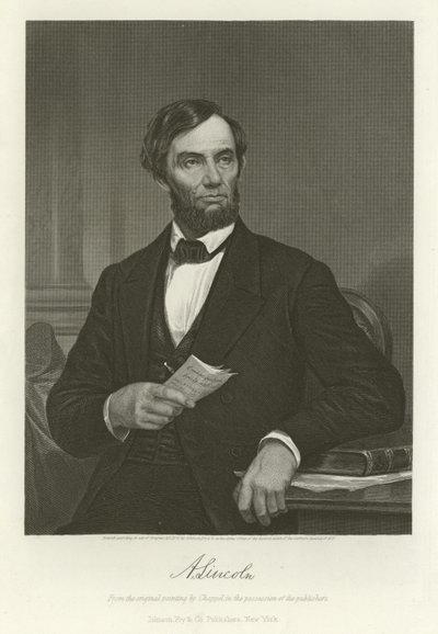 Abraham Lincoln de Alonzo Chappel